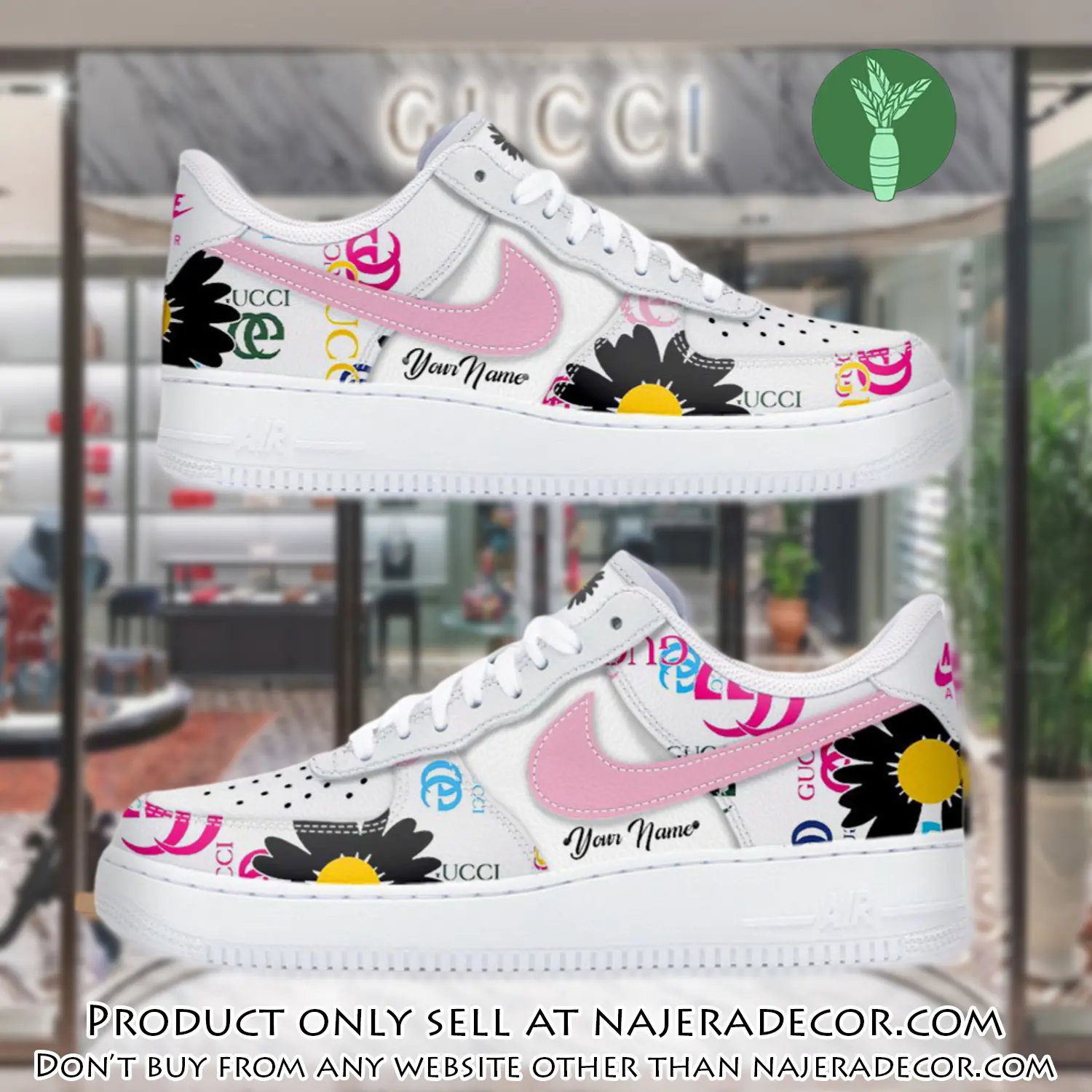 Personalized gucci luxury air force 1 sneakers limited af1 shoes oaf1011 njr1536217